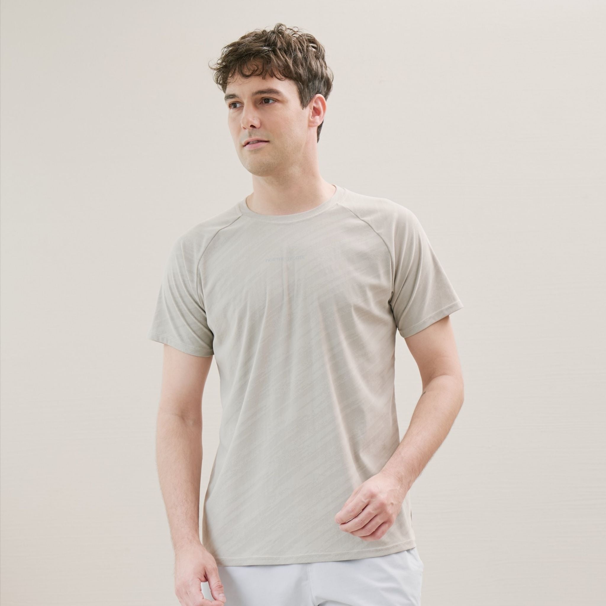 Breathable men’s sports top with athletic fit for active lifestyles.