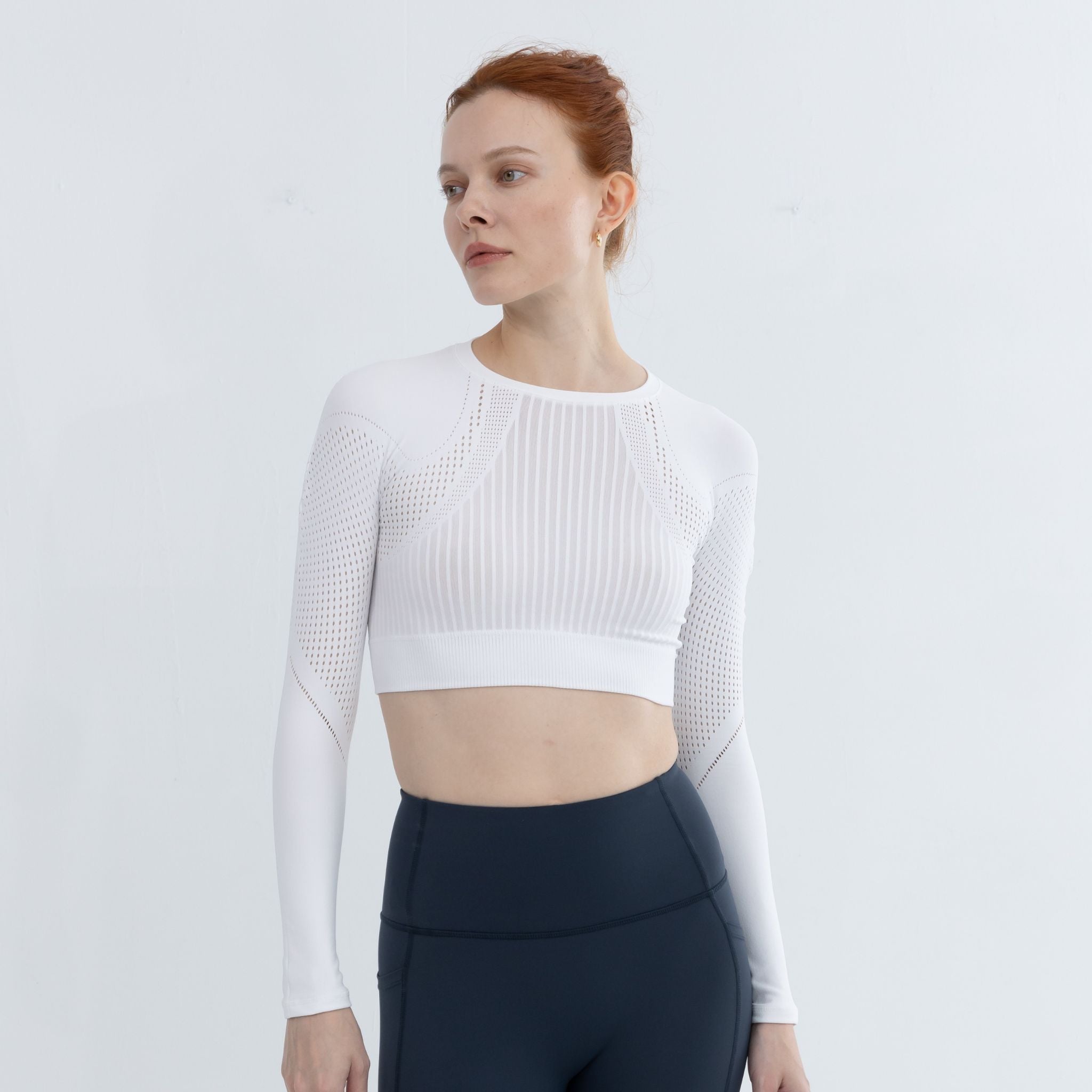 Glimmer Seamless Cropped Pullover