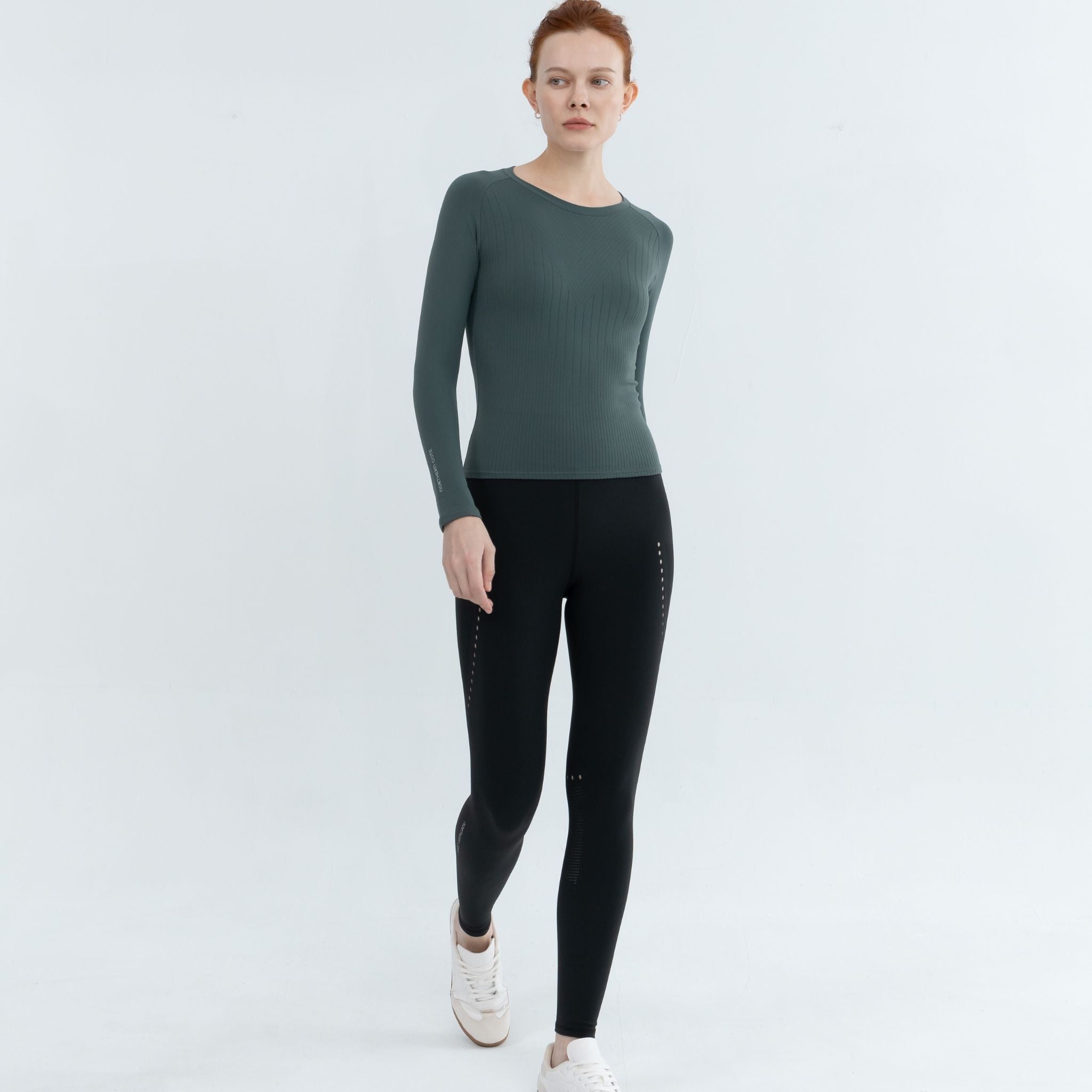 Comfortable Training Pullover shown in motion