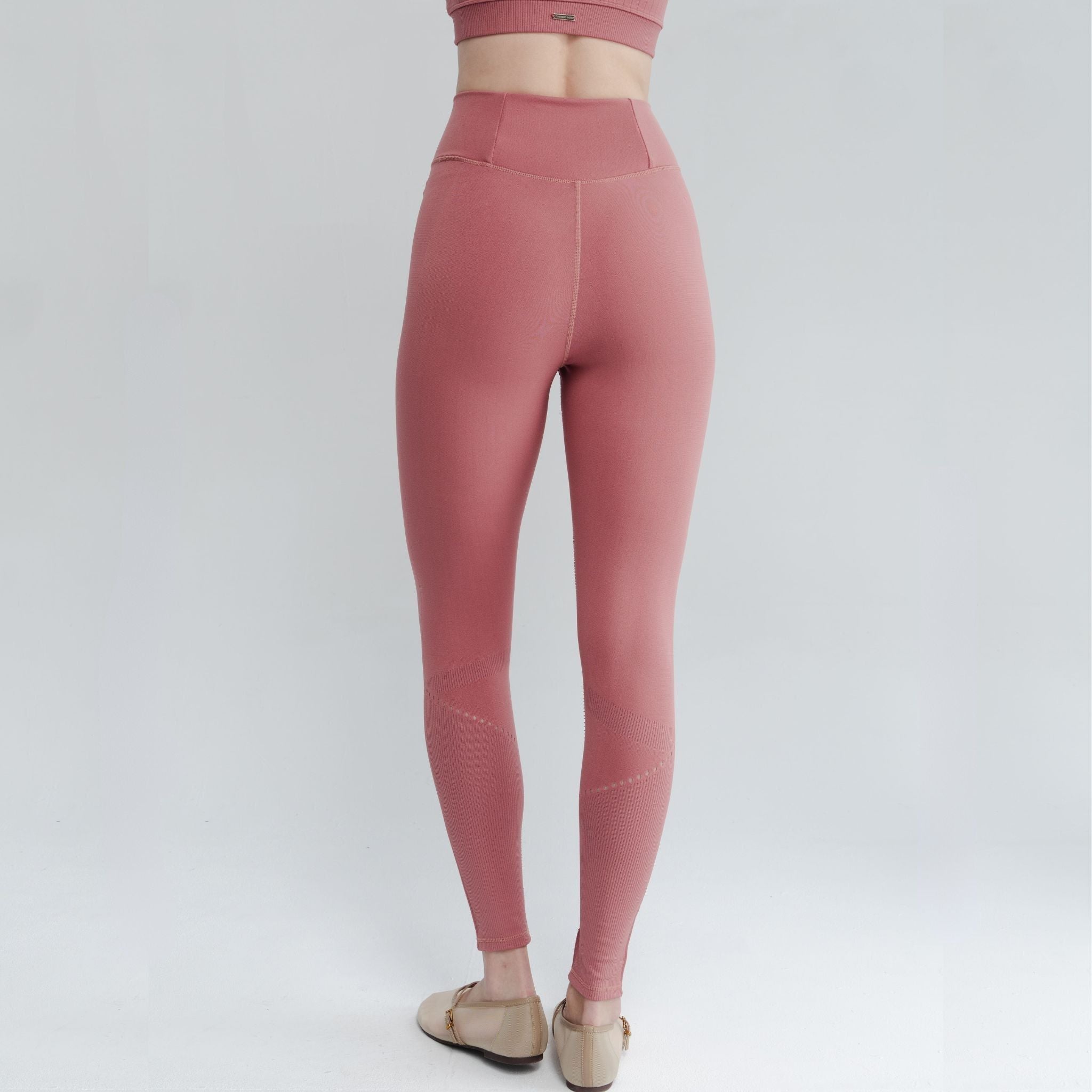High-rise leggings that provide extra support during workouts