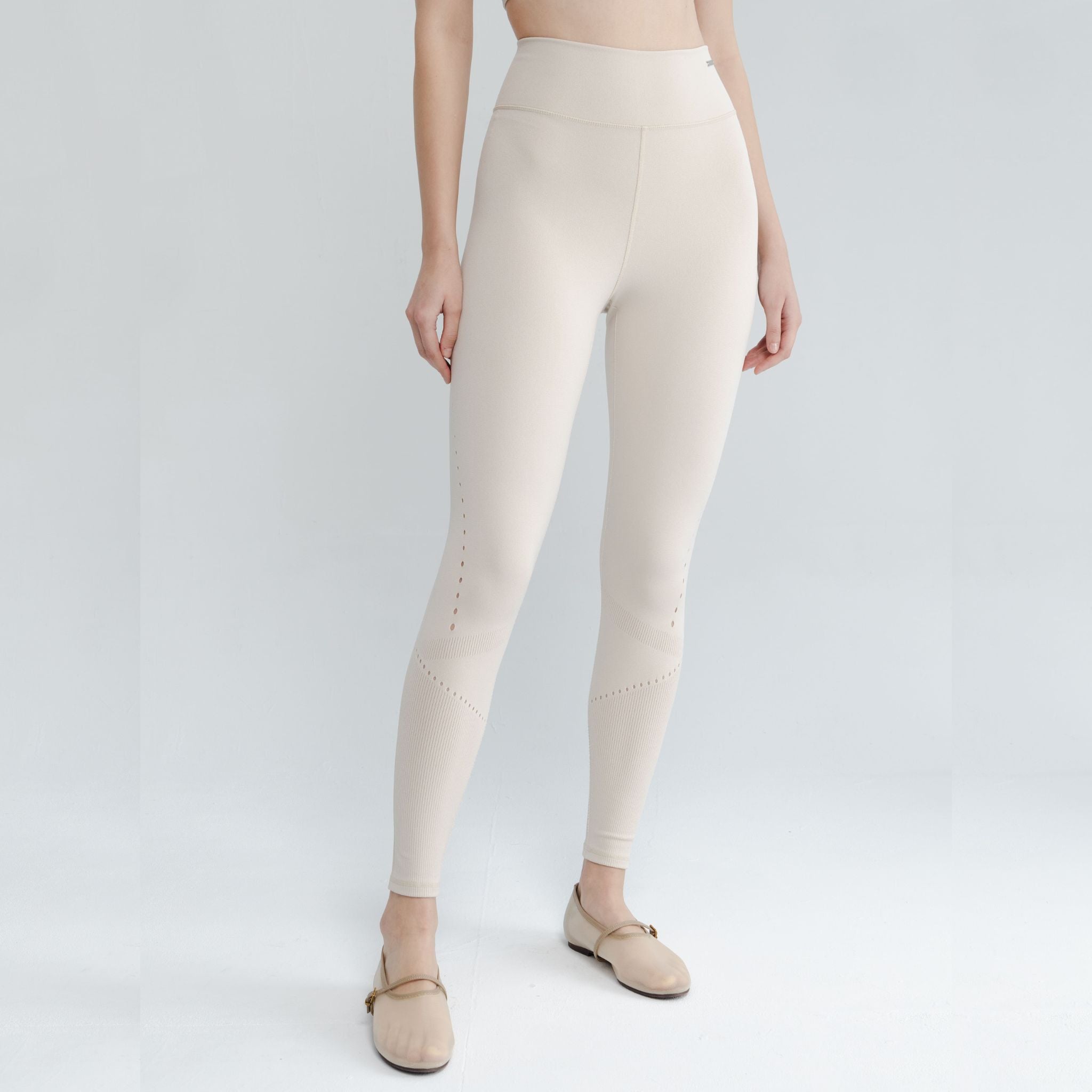 Seamless workout leggings designed for comfort and stretch