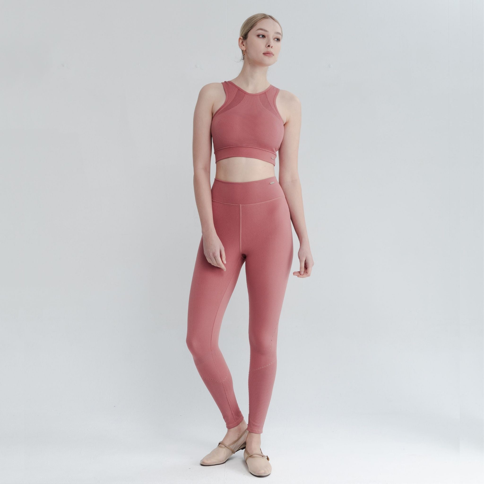 High Neck Bra secure fit with seamless, sculpting detail.