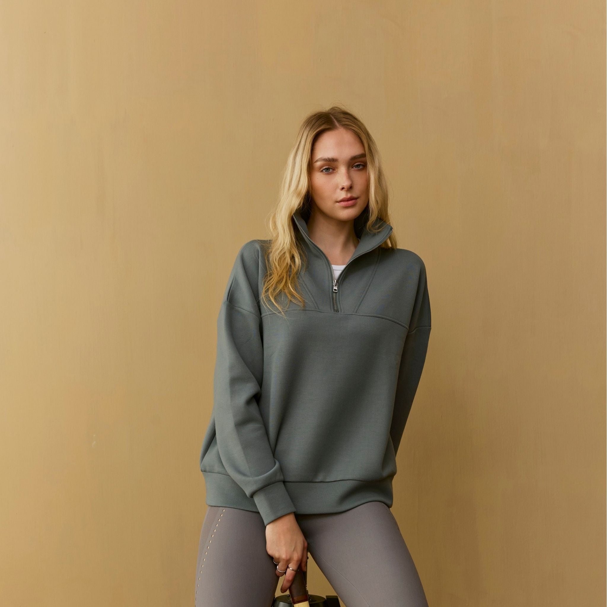 Soft Layer Half Zip