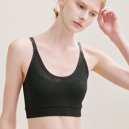 Newday Open Back Light Support Bra