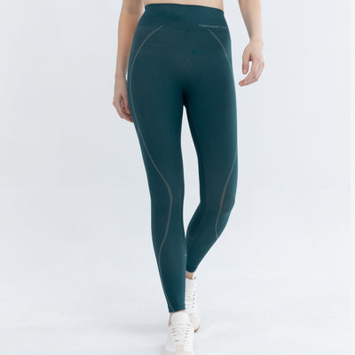 Close-up of workout leggings crafted for gym workouts and fitness routines.