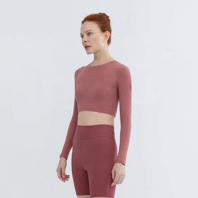 Glimmer Seamless Cropped Pullover