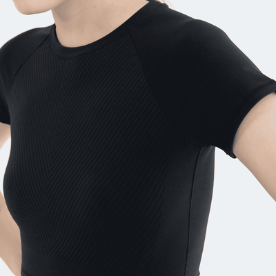 Linear Grace Fitness Raglan Crop Top