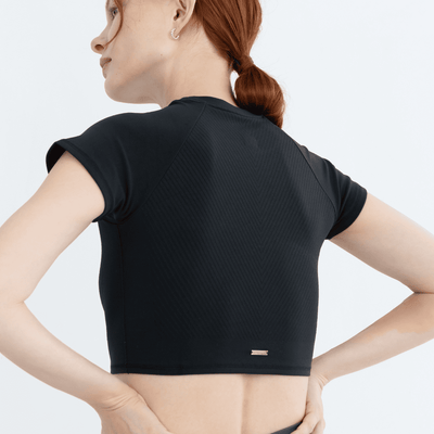 Linear Grace Fitness Raglan Crop Top