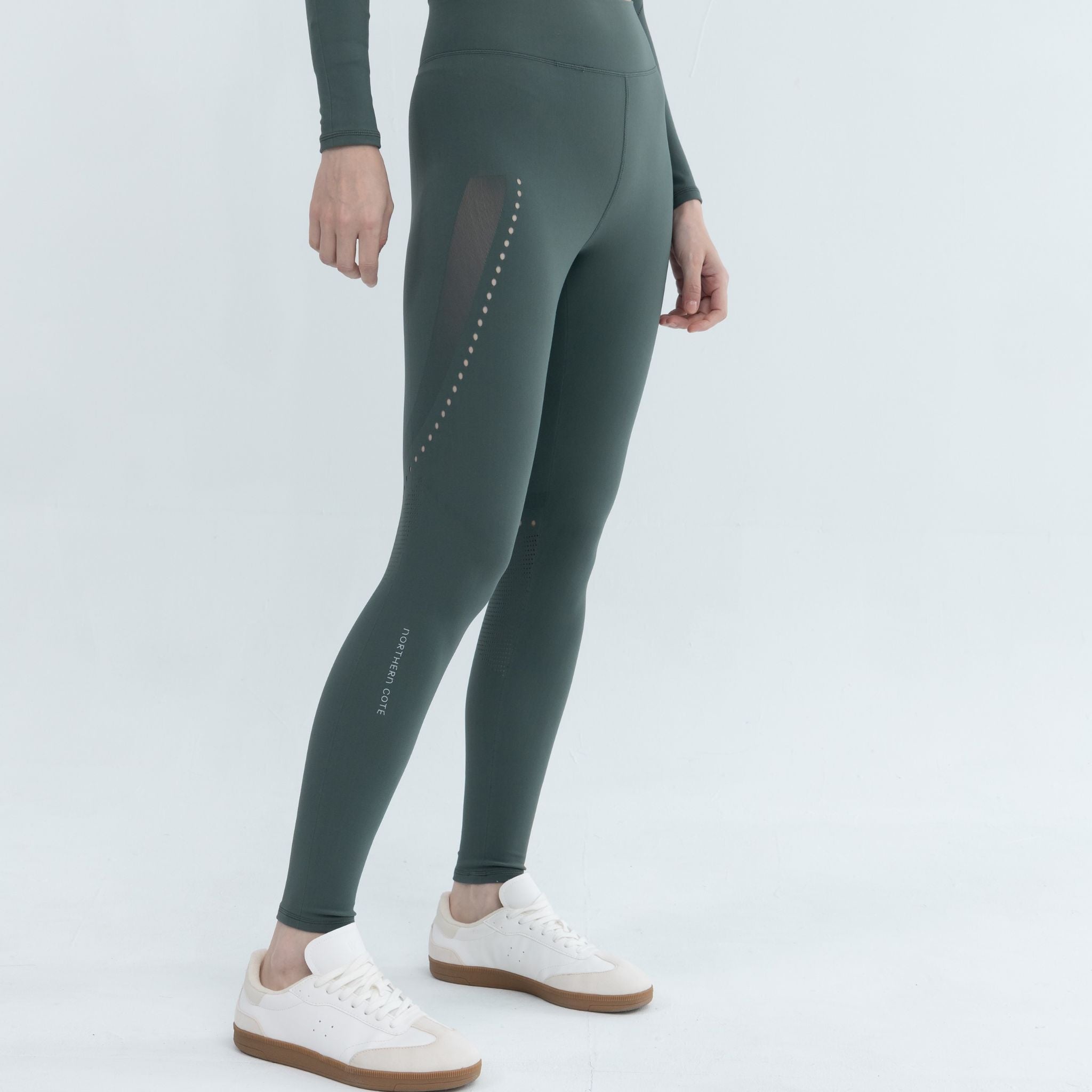 Legging Nook Seamless Leggings Sleek Comfortable Fit Northern Cote Pine M