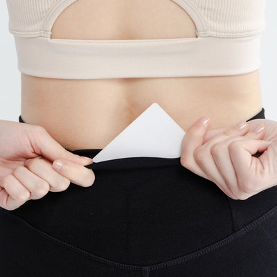 Sleek black leggings