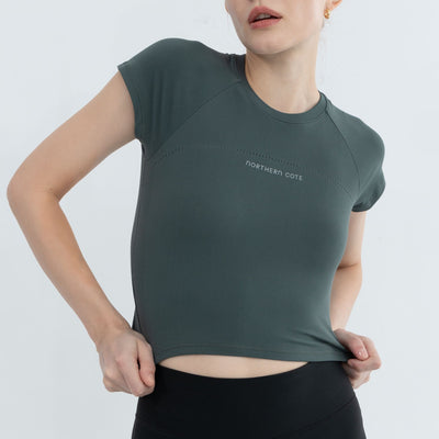 Seamless Body fit Crop Top -Ultra Short