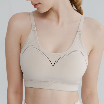 Casual light support bra ideal for light fitness and all-day comfort
