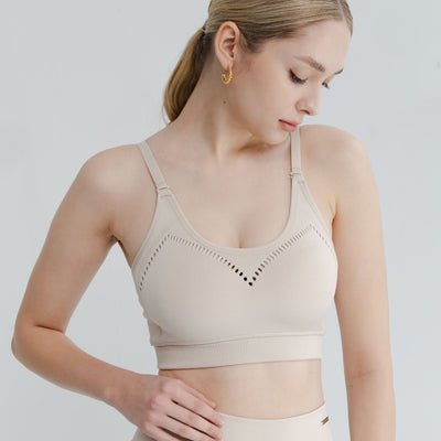 Vigor Open Back Light Support Bra