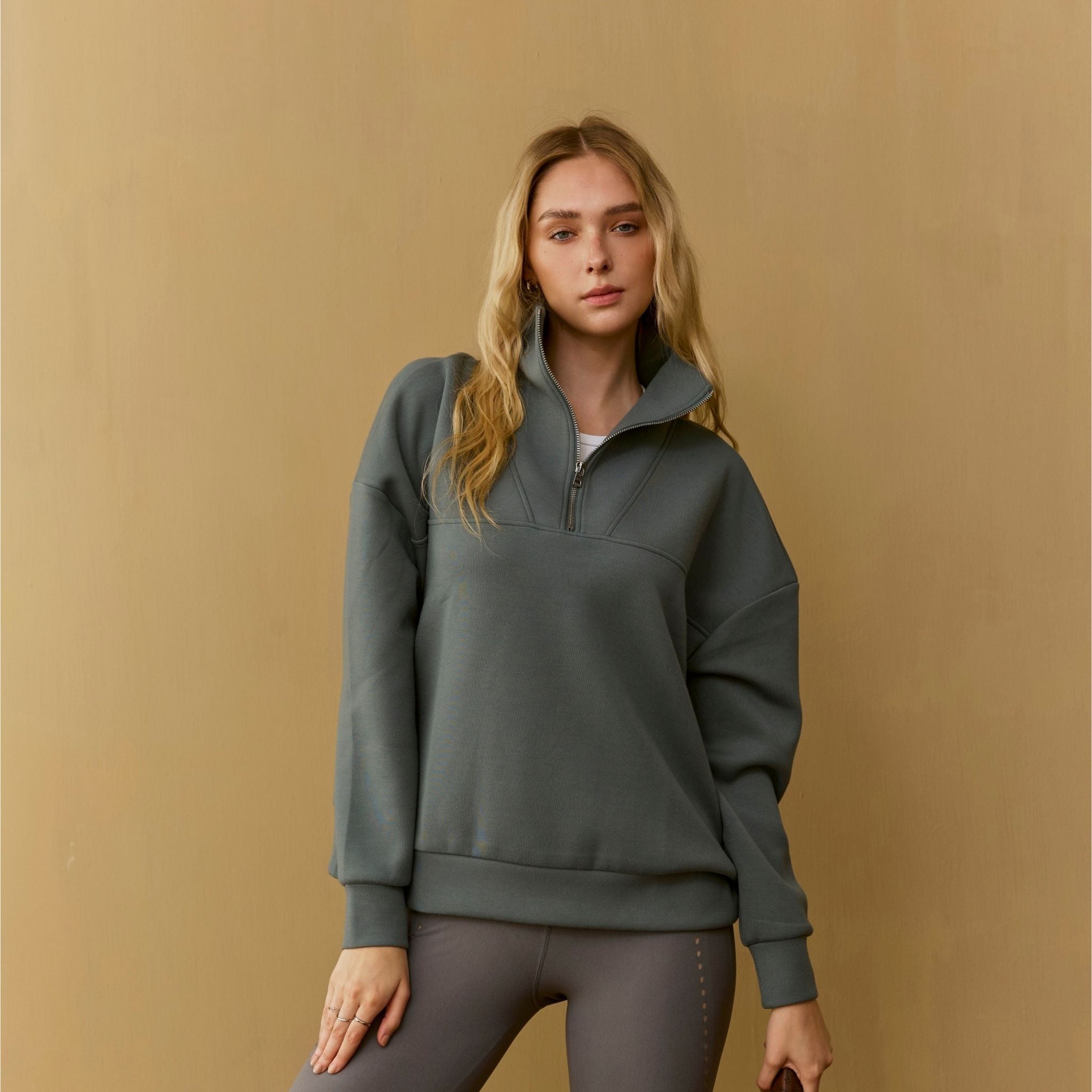 Soft Layer Half Zip