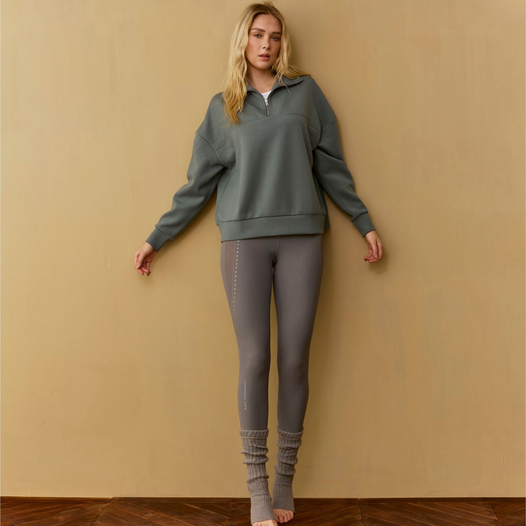 Soft Layer Half Zip