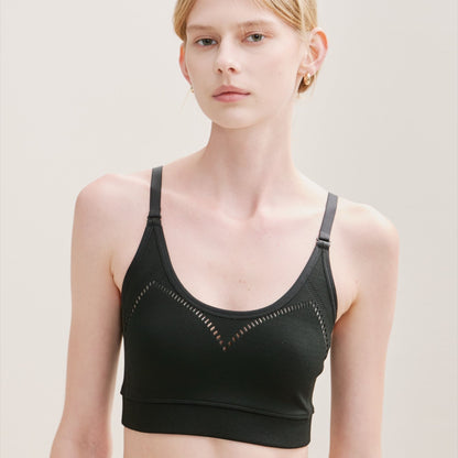 Vigor Open Back Light Support Bra