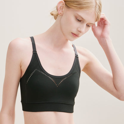Vigor Open Back Light Support Bra